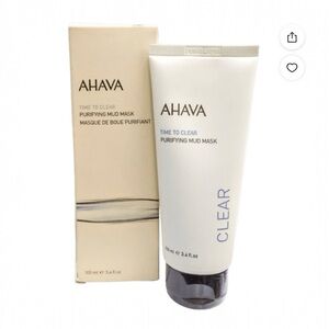 AHAVA Time to Clear Purifying Mud Mask - Full Size New In Box